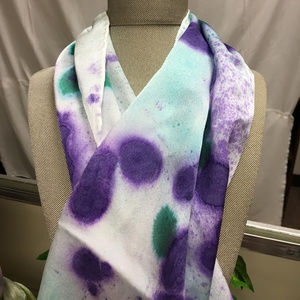 Silk Scarf - Hand Painted